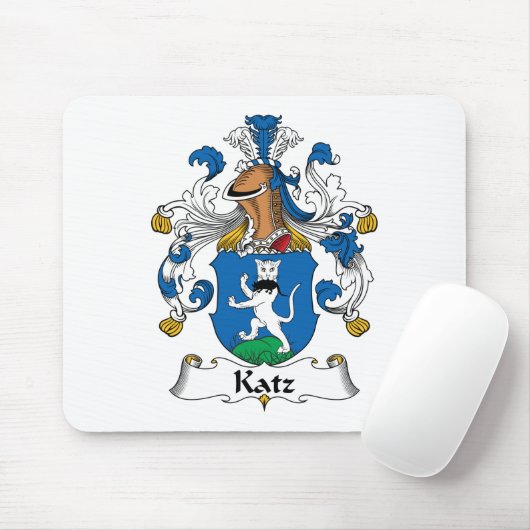 Katz Familienwappen Mousepad (Mit Mouse)