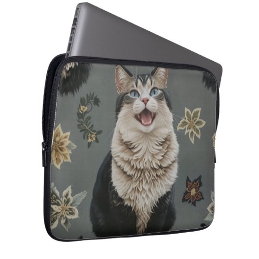 Katz-Laptop-Gehäuse Laptopschutzhülle (Vorne Rechts)