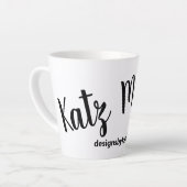 Katz Meow Milchtasse (Linke Ecke)