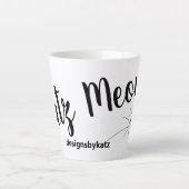 Katz Meow Milchtasse (Vorderseite)