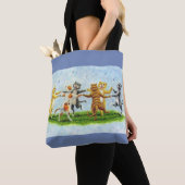 KATZ-TANZ SINGFELINE TOTE BAG *Anpassen Tasche (Von Nahem)