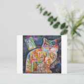 Katz-Tarot Postkarte (Stehend Vorderseite)