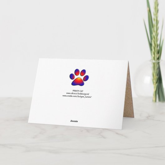 KATZ- UND ANTIKABELKARTEN KARTE (Rückseite)