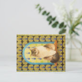 KATZBILDUNG POSTKARTE (Stehend Vorderseite)