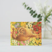 KATZBILDUNG POSTKARTE (Stehend Vorderseite)