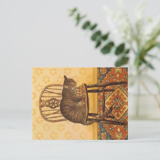 KATZBILDUNG  POSTKARTE (Stehend Vorderseite)