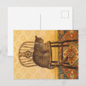 KATZBILDUNG  POSTKARTE (Vorne/Hinten)