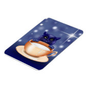 Kätzchen-83660 NIEDLICH KITTEN CAT CARTOON ANIMATI Magnet (Linke Seite)