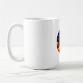 Kätzchen als Pilgrim isst Erntedank Kaffeetasse (Links)