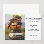 Kätzchen auf der Vorlage "Adressänderungskarte ver (Vorne/Hinten)