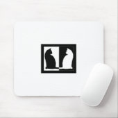 Kätzchen auf einer Mausunterlage Mousepad (Mit Mouse)