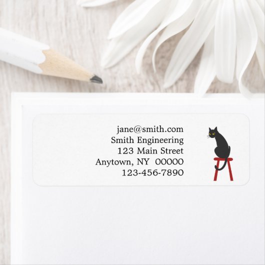 Kätzchen auf Holzhocker - Farbe wählen (Insitu)