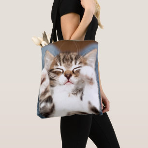 Kätzchen auf meinem Schoss Tasche