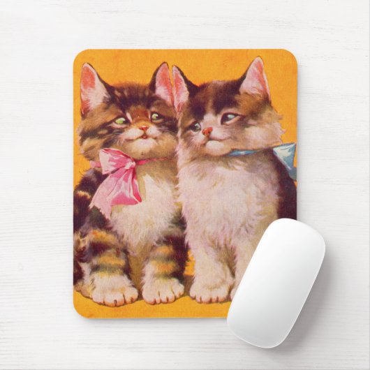 Kätzchen aus den 30er Jahren Mousepad (Mit Mouse)