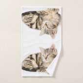 Kätzchen-Badezimmer-Tuch-Set Badhandtuch Set (Handtuch)