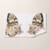 Kätzchen-Badezimmer-Tuch-Set Badhandtuch Set (Handtuch)