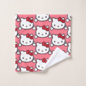 Kätzchen Badhandtuch Set (Waschlappen)