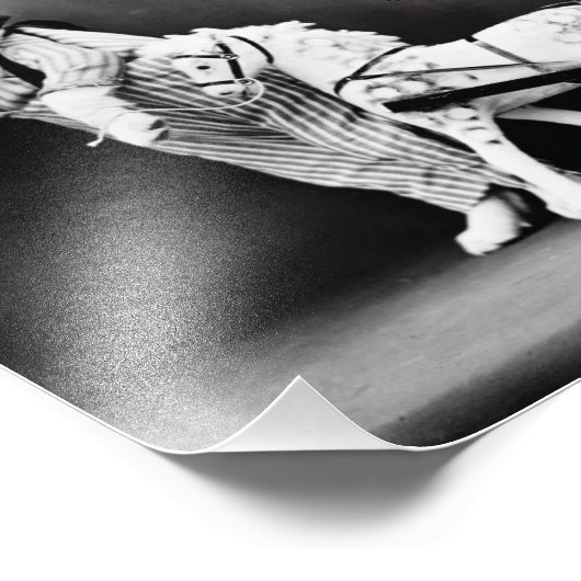 Kätzchen bei der Beförderung Fotodruck (Ecke)