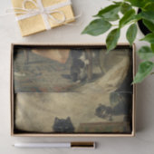 Kätzchen beim Spiel von Henriette Ronner-Knip Seidenpapier (Geschenk)