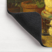 Kätzchen beim Spielen Mousepad (Ecke)