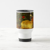 Kätzchen beim Spielen Reisebecher (Mittel)