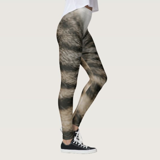 Kätzchen-Beine Leggings (Rechts)