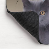 Kätzchen-Blumen Mousepad (Ecke)