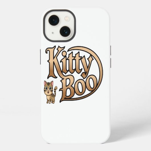 Kätzchen Boo iPhone Hülle (Rückseite)