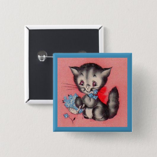 Kätzchen Button (Vorne & Hinten)