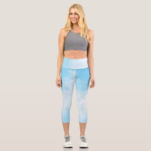 Kätzchen Capri Leggings (Vorderseite)