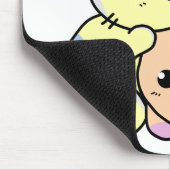 Kätzchen Cartoon Schnurrkatzen niedlich Mousepad (Ecke)