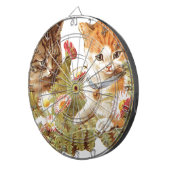 Kätzchen Dartscheibe (Vorderseite rechts)