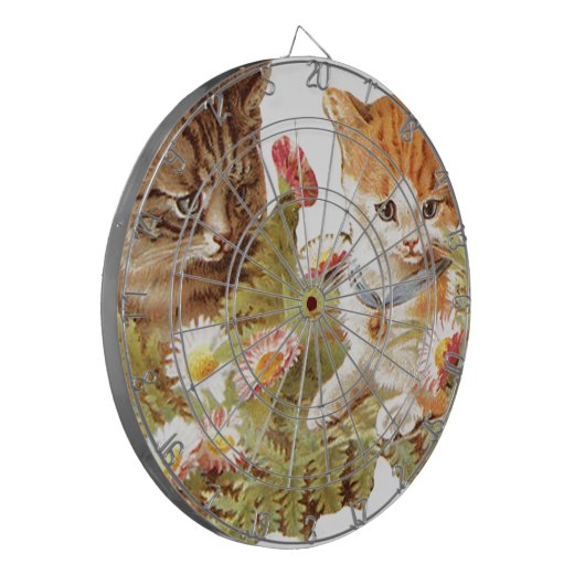 Kätzchen Dartscheibe (Vorderseite Links)