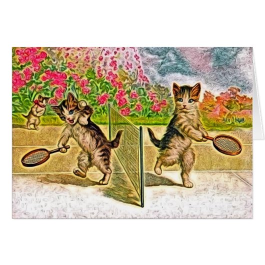 Kätzchen, das nach innen Tennis, Anlass-freien (Vorderseite (Horizontal))