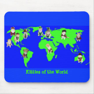 Kätzchen der Welt Mousepad