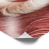 Kätzchen Engel Fotodruck (Ecke)
