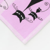 Kätzchen Fleecedecke (Ecke)
