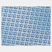 Kätzchen Fleecedecke (Vorderseite (Horizontal))