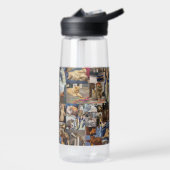 Kätzchen-Foto-Collage, Trinkflasche (Links)