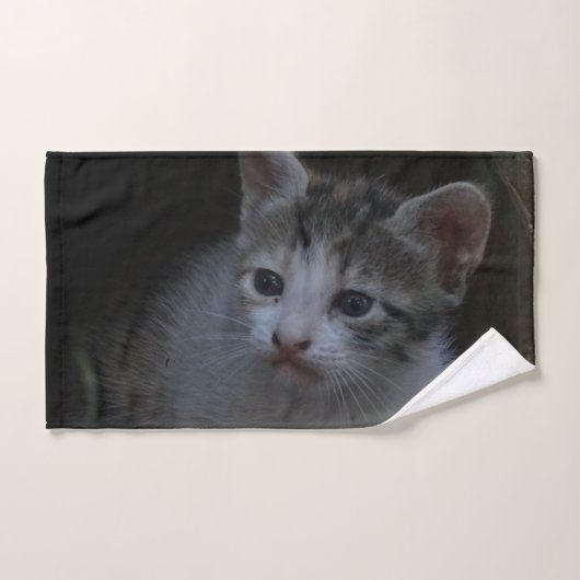 Kätzchen Foto Handtuch (Handtuch)
