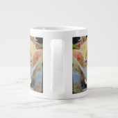 Kätzchen-Foto-Zitat Jumbo-Tasse (Rückseite)