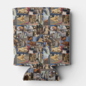 Kätzchen FotoCollage spielen, kann kühlen Dosenkühler (Rückseite)