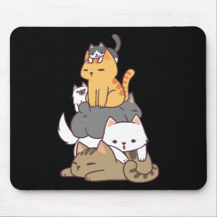 Kätzchen Funny Niedlich Cat Lover Gift T Shi Mousepad