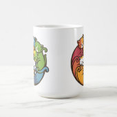 Kätzchen Funny Niedlich Cat Lover Kaffeetasse (Mittel)