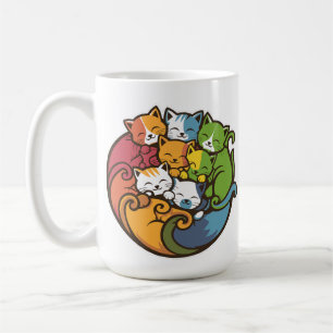 Kätzchen Funny Niedlich Cat Lover Kaffeetasse