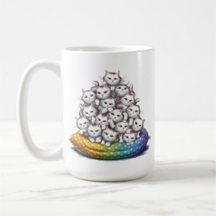 Kätzchen Funny Niedlich Cat Lover Kaffeetasse