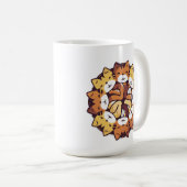 Kätzchen Funny Niedlich Cat Lover Kaffeetasse (VorderseiteRechts)