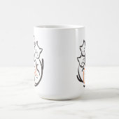 Kätzchen Funny Niedlich Cat Lover Kaffeetasse (Mittel)