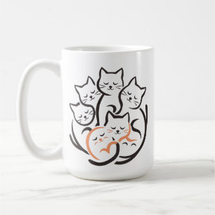 Kätzchen Funny Niedlich Cat Lover Kaffeetasse