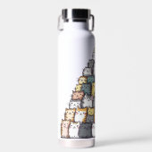 Kätzchen Funny Niedlich Cat Lover Trinkflasche (Vorne)